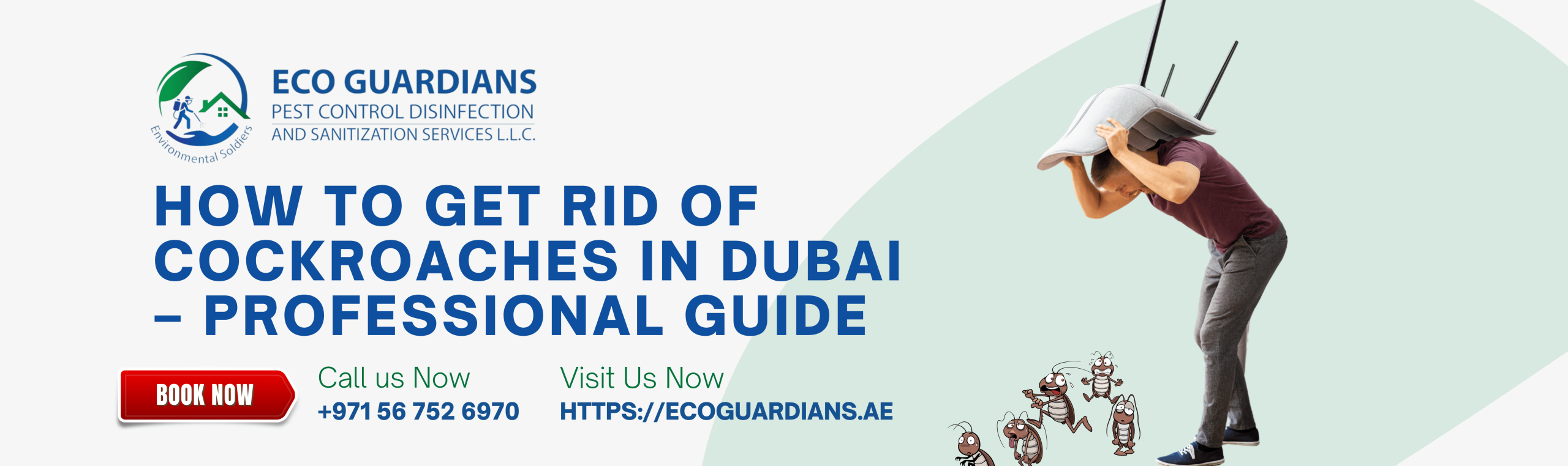 Cockroach Control Near You in Dubai