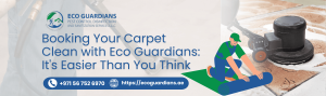 Read more about the article Booking Your Carpet Clean with Eco Guardians: It’s Easier Than You Think