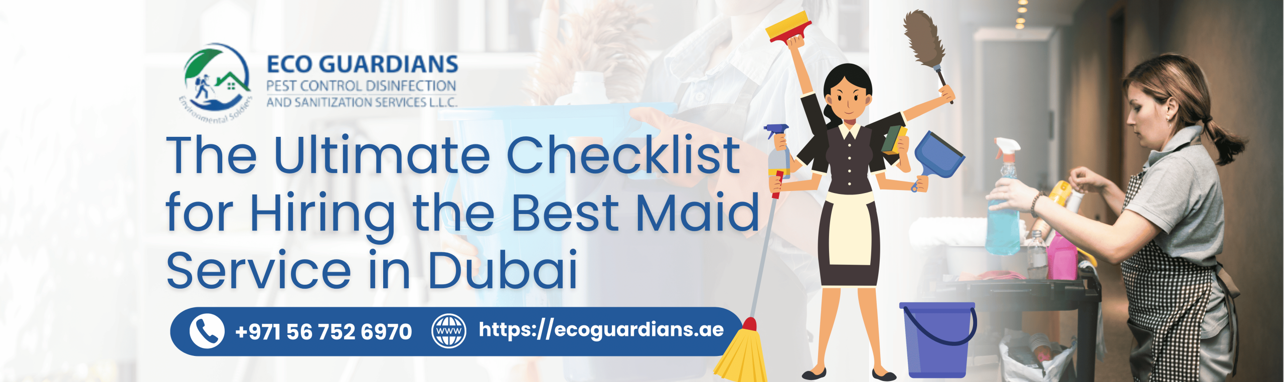 Best Maid Service Near You in Dubai