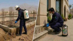 Pre-Construction vs Post-Construction Termites Control Dubai